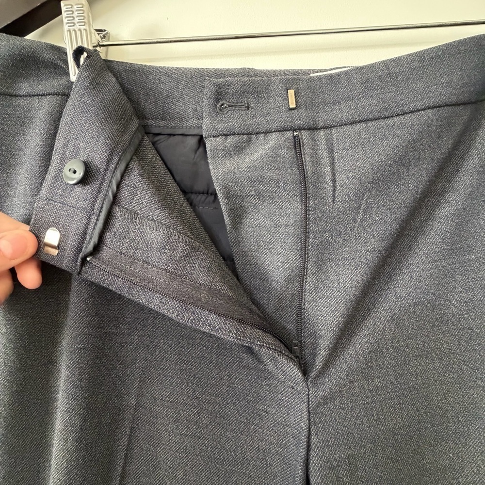 Calvin Klein Navy Suit Dress Trouser Pants Size 16 - Picture 2 of 10